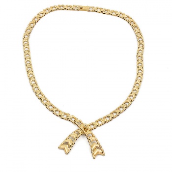 9ct gold 22.6g 16 inch neck collar